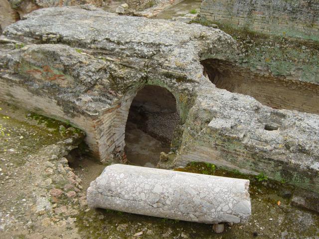 image Detalle de las termas menores, Ruinas de Itálica, Santiponce, Sevilla