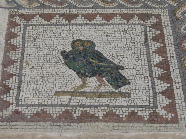 image Mosaico de la Casa de los Pájaros, Ruinas de Itálica, Santiponce, Sevilla