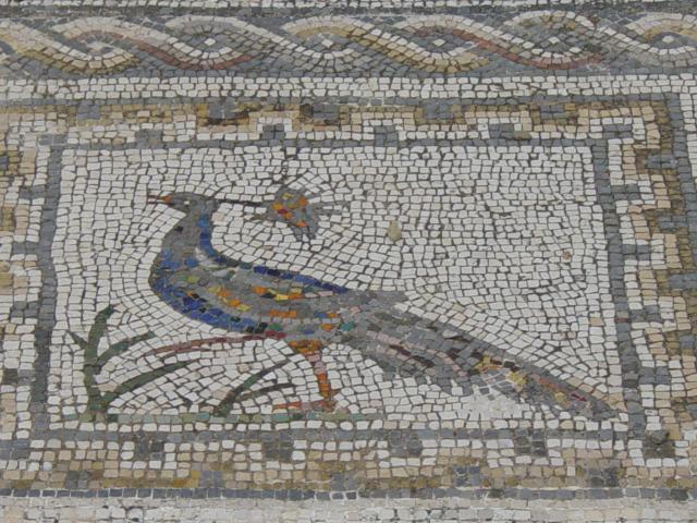 image Mosaico de la Casa de los Pájaros, Ruinas de Itálica, Santiponce, Sevilla