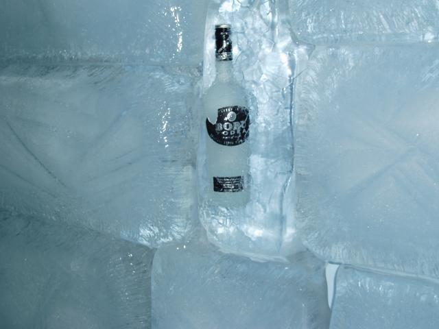 image Interior del bar de hielo, Islandia