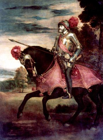 image Carlos V en la Batalla de Mühlberg, de Tiziano