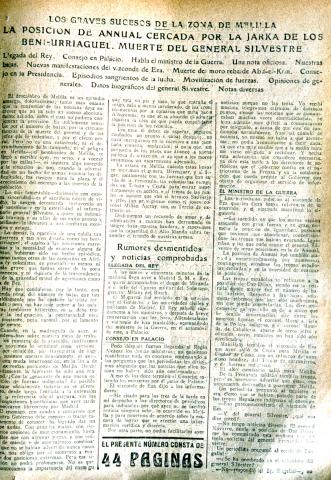 image Desastre de Annual