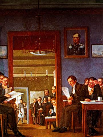 image Casino literario en el siglo XIX