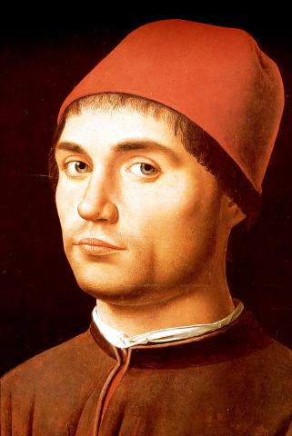image Retrato de hombre, de Antonello da Messina