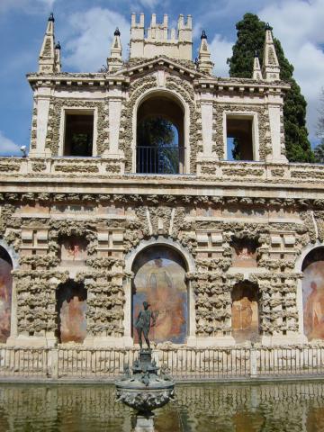 image Estanque de Mercurio, Real Alcázar de Sevilla
