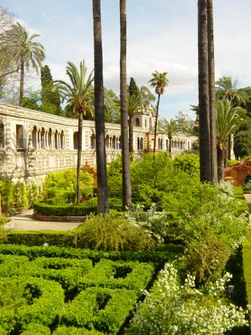image Jardín de las Damas, Real Alcázar de Sevilla