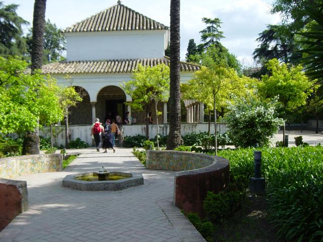 image Jardín del Cenador de la Alcoba y Pabellón de Carlos V, Real Alcázar de Sevilla