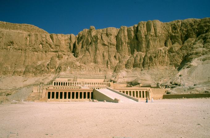 image Templo de Hatshepsut, Deir el Bahari, Egipto