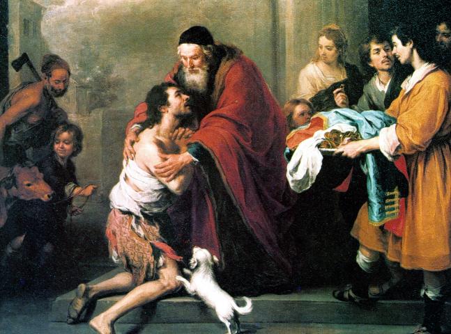 image Regreso del hijo pródigo, de Bartolomé Esteban Murillo