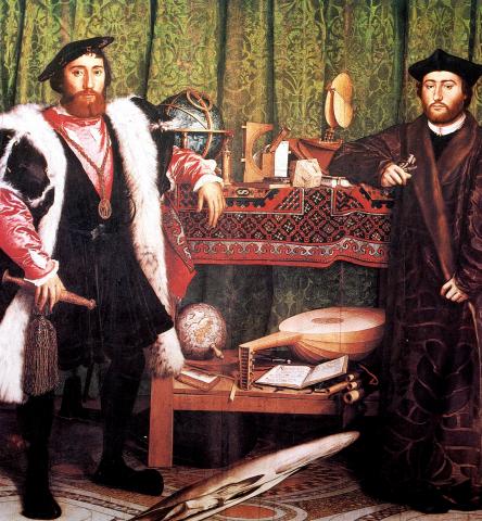 image Los Embajadores, de Hans Holbein el Joven