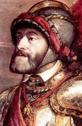 image Carlos V [detalle], de Tiziano