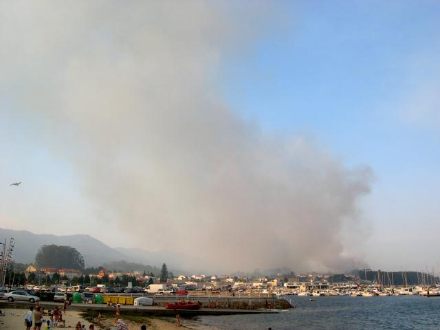 image Foco de incendio en La Puebla de Caramiñal, A Coruña