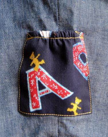 image Bolsillo de parche y fantasía