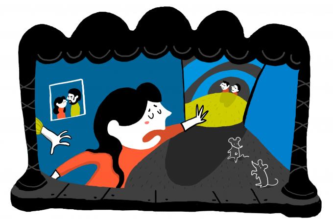 ilustracion La camisa: ¡Sácame de aquí, Lola!