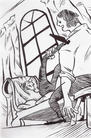 ilustracion La muerte de Iván Ilich: El criado