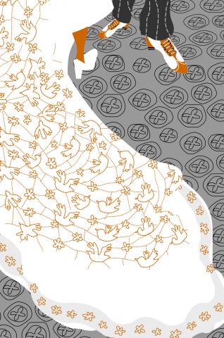 ilustracion La plaza del Diamante: Natalia y Quimet se casan