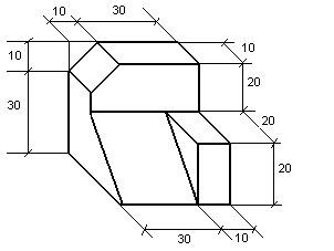 ilustracion Pieza 3D acotada