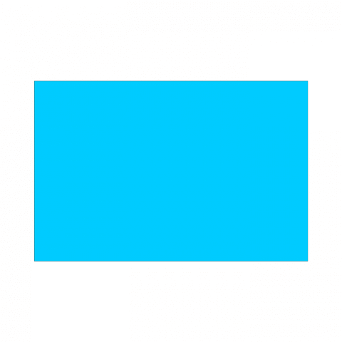 ilustracion Bandera azul: Permitir adelantamiento