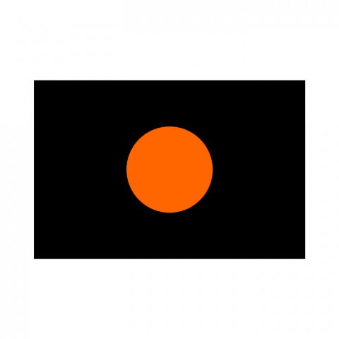 ilustracion Bandera negra y roja: Coche con problemas mecánicos en pista