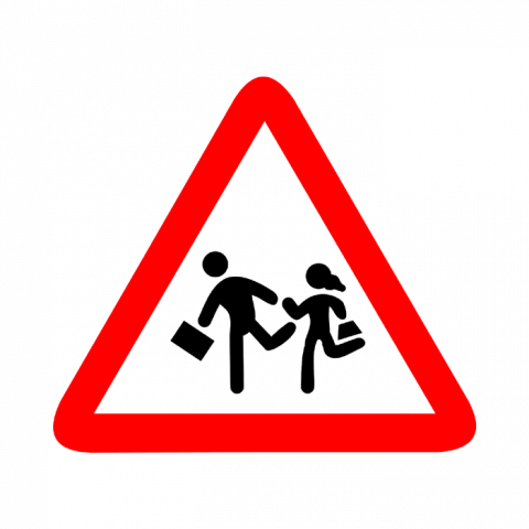 ilustracion Peligro: Niños