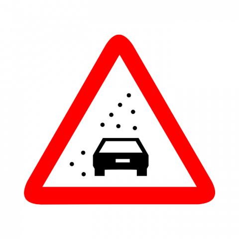 ilustracion Peligro: Visibilidad reducida