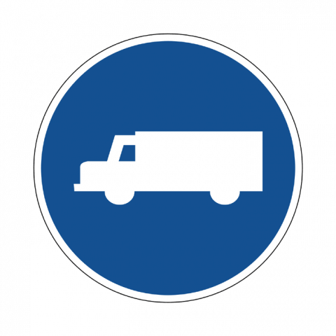 ilustracion Calzada para camiones