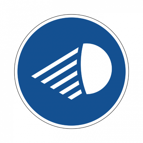 ilustracion Alumbrado de cruce o de corto alcance obligatorio