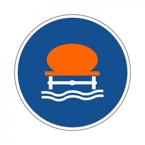 ilustracion Calzada para vehículos que transporten productos contaminantes del agua