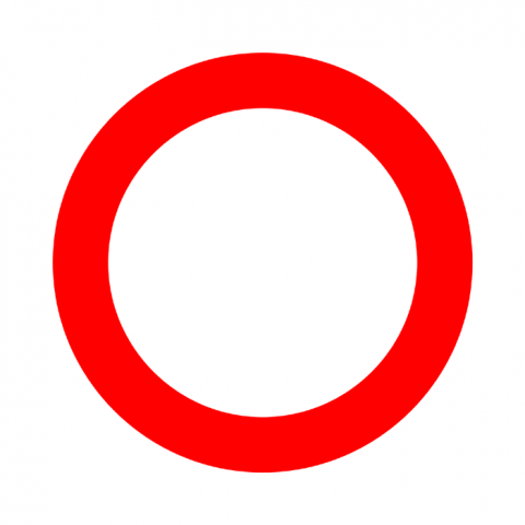 ilustracion Circulación prohibida