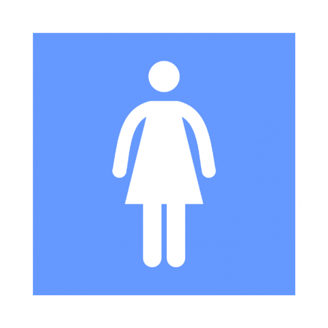 ilustracion Baños femeninos