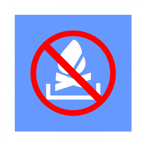 ilustracion No hacer fuegos