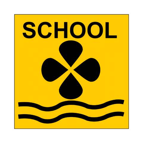 ilustracion Escuela de moto acuática