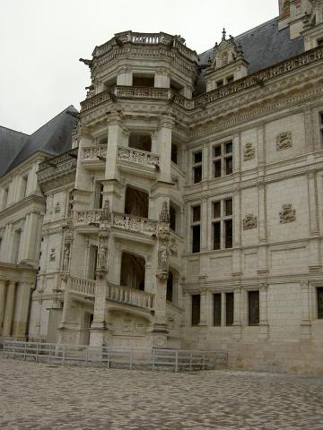 image Fachada de Francisco I del Castillo de Blois (Francia)
