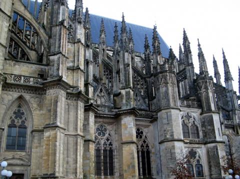 image Fachada de la catedral de Saint-Etienne de Bourges (Francia)