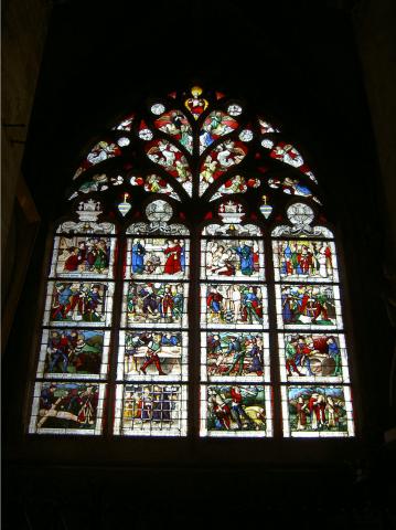 image Vidriera de la Catedral de Saint-Etienne de Bourges (Francia)