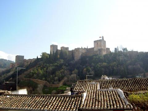 image Vista de la Alhambra desde el Generalife (Granada)