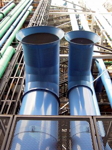 image Estructura del Centro George Pompidou, París (Francia)