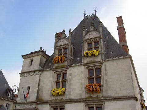 image Fachada del Musée Hôtel Morin, Amboise (Francia)
