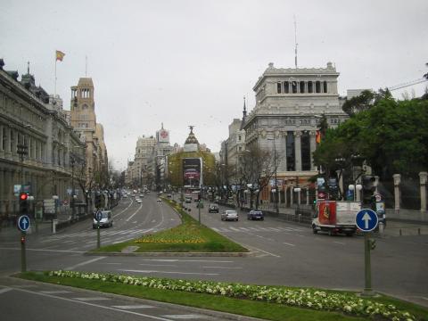 image Calle Alcalá, Madrid (España)