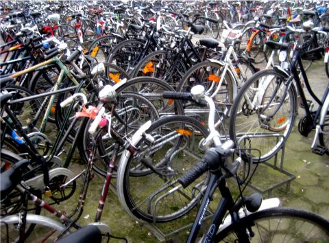 image Bicicletas en Brujas (Bélgica)