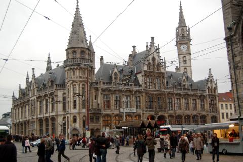 image Antigua sede Edificio de Correos, Gante (Bélgica)