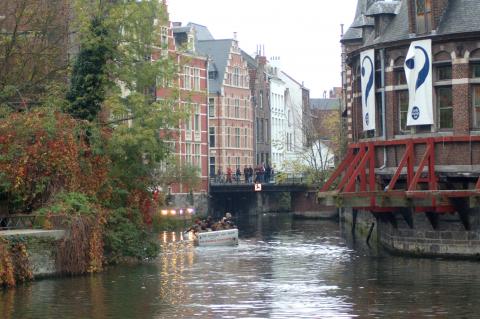 image Vista del Canal de Graslei, Gante (Bélgica)
