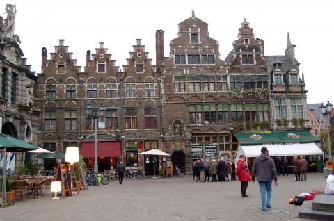 image Plaza Sint Veerleplein, Gante (Bélgica)