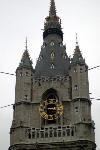 image Detalle del campanario de Belfort en Gante (Bélgica)