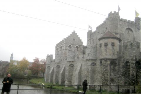 image Castillo de Gante o Castillo de los Condes de Flandes en Gante (Bélgica)
