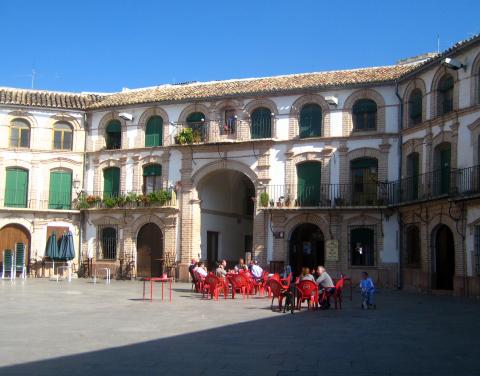 image Plaza Ochavada de Archidona, Málaga (España)