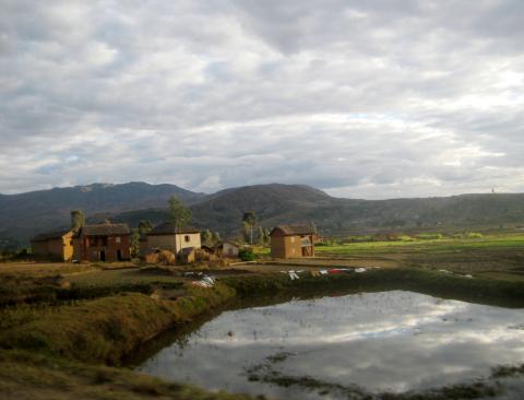 image Paisaje rural de Madagascar