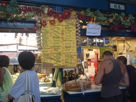 image Mercado Central de Budapest (Hungría)