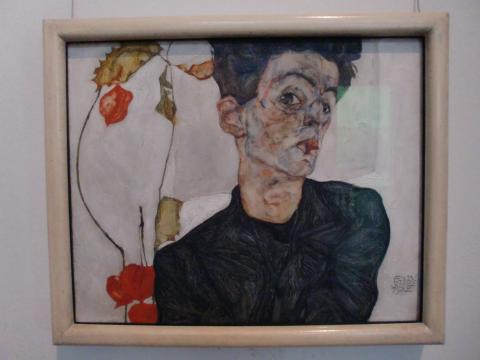 image Autorretrato de Egon Schiele 