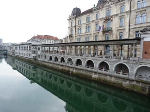 image Río en Liubliana